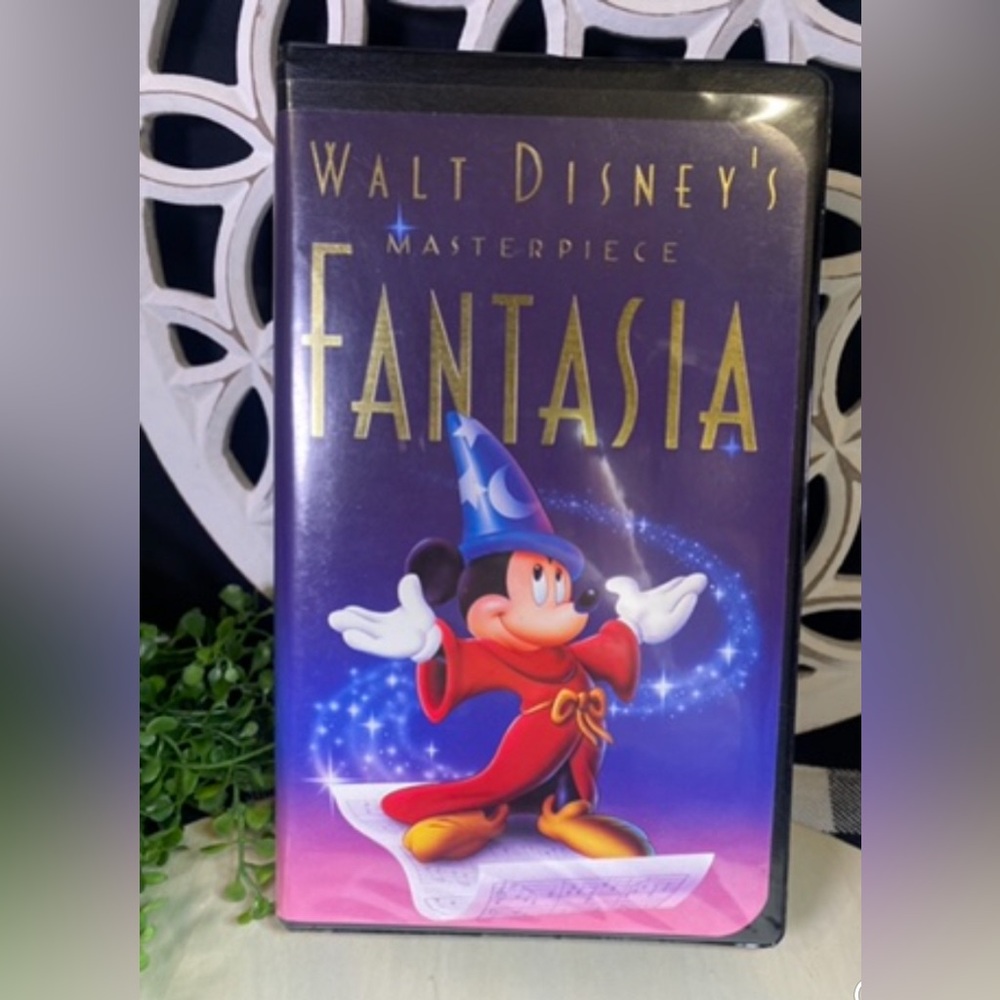 Walt Disney’s Masterpiece‎ Fantasia VHS 1991 Rare Black Diamond Edition 1132